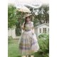 Yingluofu Rabbit Vine Story Grape-Themed Top Skirt and Choker Set(Pre-Made/Full Payment Without Shipping Cost)